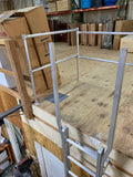 handrails for access ladder that extend above top rung