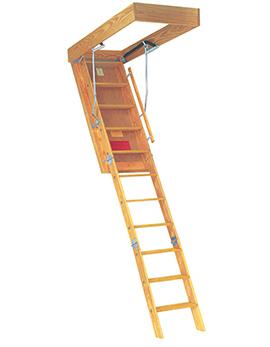 Model 655 Attic Ladder with double sided hinges