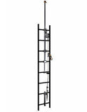Ladder safety system with extension at top