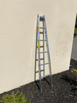 Window Washing Ladder with Pointed Top and V Groove